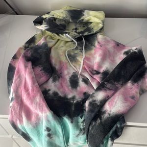 Tie-dye hoodie from artist Union M